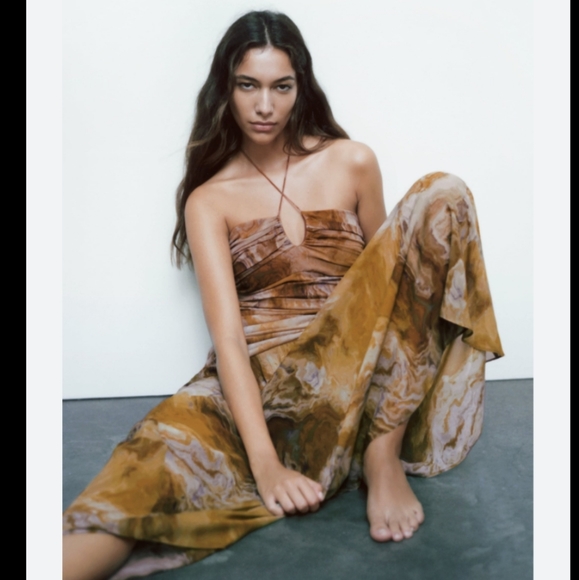 BMWT!Silk Zara Printed Dress - Picture 2 of 10